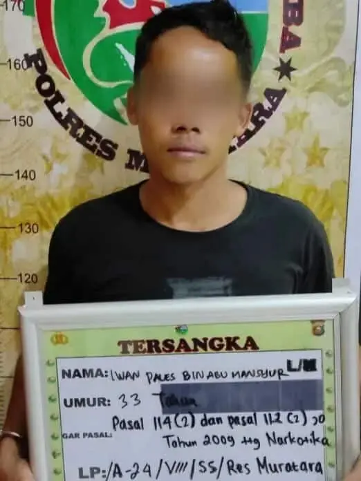 Miliki 15 Paket Sabu dan 35 Butir Ekstasi, Iwan Fales Ditangkap Polisi