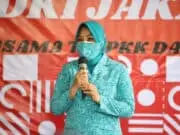 Ketum TP-PKK Pusat Terus Optimalkan Gebrak Masker di DKI Jakarta