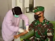 52 Prajurit Tamtama Remaja Korem 071/Wijayakusuma Jalani Rapid Test