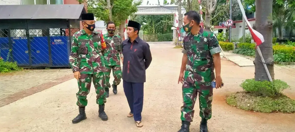 Dandim 0506/Tgr,  Kunjungi Ponpes Ustadz Yusup Manshur
