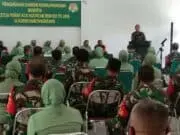 Danrem 052/Wkr Lakukan Pengarahan di Kodim 0506/Tgr