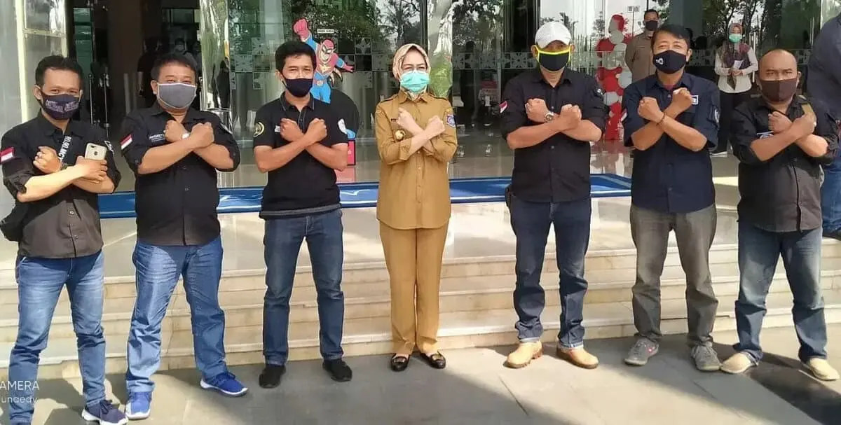 Walikota Tangsel Minta Insan Pers Bantu Sosialisasikan Protokol Kesehatan