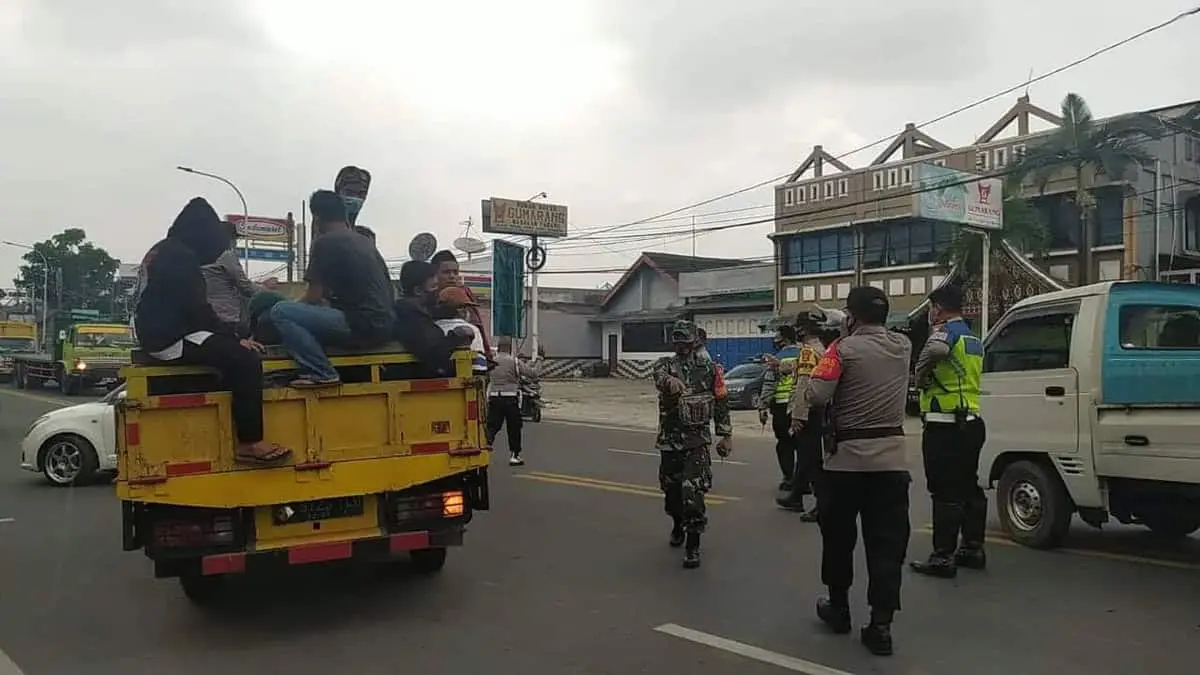 Diduga Hendak Ikut Unras Ke-Jakarta, Puluhan Remaja Diamankan Polisi
