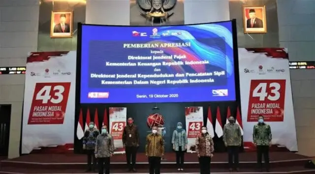 Bantu Pengembangan Pasar Modal, Dukcapil Kemendagri Mendapatkan Penghargaan Bantu Pengembangan Pasar Modal, Dukcapil Kemendagri Mendapatkan Penghargaan