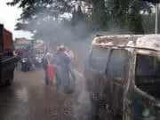 Sempat kabur, Polisi Berhasil Amankan Pengendara Motor dan Supir Mobil Angkot Bitung-Jatake