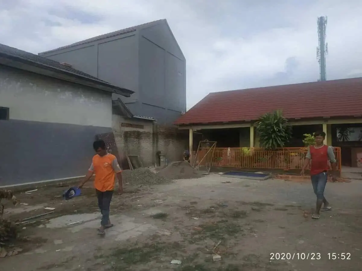 Proyek Rehab SDN Wanakerta IV Abaikan K3
