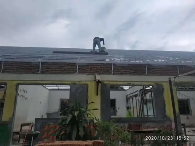 Proyek Rehab SDN Wanakerta IV Abaikan K3 Proyek Rehab SDN Wanakerta IV Abaikan K3