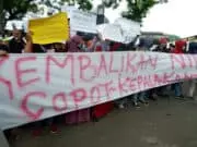 Tagih Janji, Warga Tangerang Utara Kembali Geruduk Kantor ATR/BPN Tagih Janji, Warga Tangerang Utara Kembali Geruduk Kantor ATR/BPN