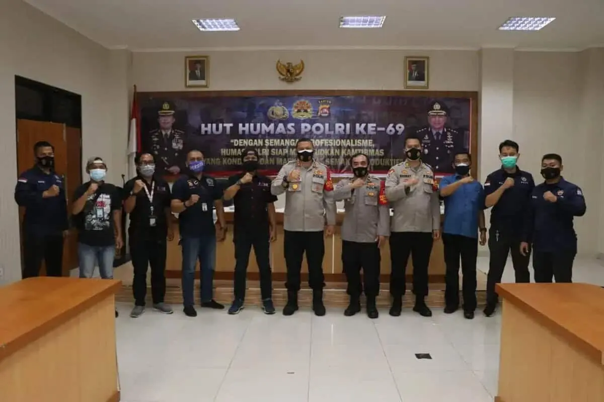 HUT ke-69, Humas Polresta Tangerang Gelar Syukuran