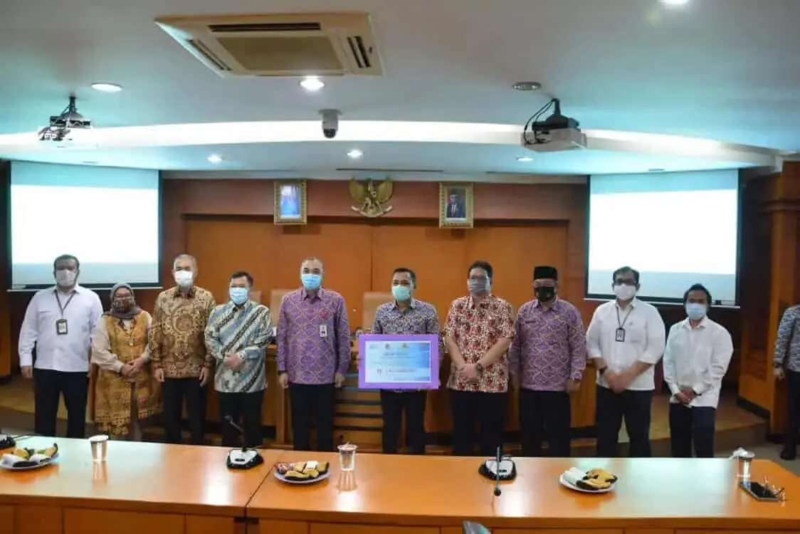 Dinas Pariwisata Kota Tangsel Studi Banding Pelaksanaan Hari Jadi Kabupaten Tangerang Secara Virtual