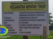 Diduga Ada Kejanggalan, Proyek Di Rawa Beureum Sepatan Timur Jadi Sorotan