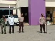 Kapolsek Cisoka, Pimpin Apel Kesiapsiagaan Menghadapi Bencana Alam