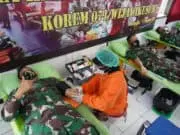 Jelang Hari Juang TNI AD TA 2020, Korem 071/Wijayakusuma Gelar Donor Darah