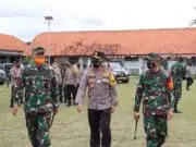 Polda Banten Bersama Korem 064 Maulana Yusuf Siapkan Pengamanan VVIP Kunjungan Wapres RI