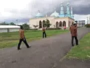 Kunjungan Wapres RI ke Ponpes An-Nawawi Tanara, Den Gegana Brimob Banten Lakukan Sterilisasi