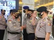 Kabaharkam Polri Pimpin Upacara Kenaikan Pangkat Secara Virtual