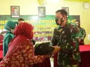 Peduli Terdampak Pandemi Covid-19, Korem 071/Wijayakusuma Laksanakan Bhakti Sosial