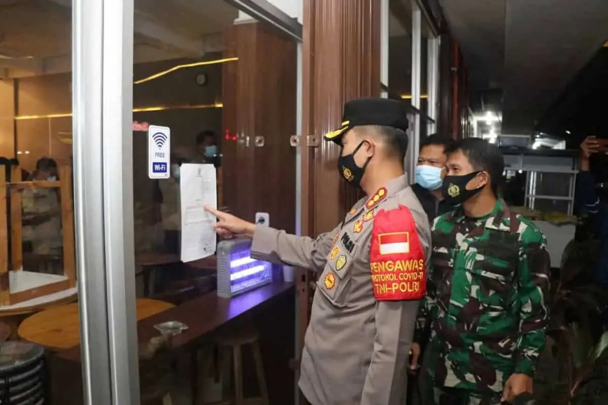 Langgar Protokol Kesehatan, 2 Cafe Disegel