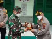 Danrem 071/Wijayakusuma Terima Kunjungan Silahturahmi Kapolresta Banyumas Baru