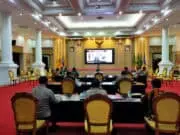 Polda Banten Hadiri Rapat Koordinasi Penegakkan Prokes dan Penanganan Covid-19