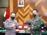 Sinergitas TNI-Polri, Kapolri Kunjungi KSAD Sepakat Jaga Kamtibmas