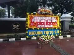 Kidung Tirto SK Kirim Karangan Bunga ke Kantor Menko Polhukam Bentuk Apresiasi Kidung Tirto SK Kirim Karangan Bunga ke Kantor Menko Polhukam Bentuk Apresiasi