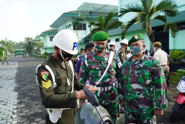 Korem 071/Wijayakusuma di Gaktib Denpom IV/1 Purwokerto Korem 071/Wijayakusuma di Gaktib Denpom IV/1 Purwokerto