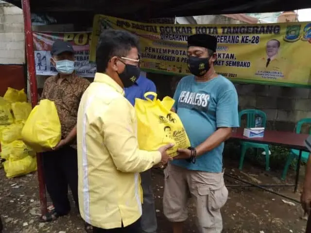 Partai Golkar Peduli, DPD Kota Tangerang Berbagi Partai Golkar Peduli, DPD Kota Tangerang Berbagi
