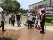 Polresta Bandara Soetta Laksanakan Glorifikasi Gerakan Bandara Soetta Bermasker