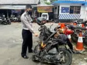 Adu Banteng Dengan Mobil Pengendara Motor Tewas Ditempat