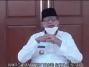 Gubernur Banten Ajak Warga Banten untuk Tidak Mudik Lebaran Gubernur Banten Ajak Warga Banten untuk Tidak Mudik Lebaran
