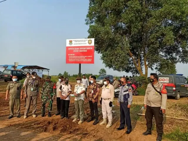 Satpol PP Kabupaten Tangerang, Tutup Galian Tanah di Bantar Panjang Satpol PP Kabupaten Tangerang, Tutup Galian Tanah di Bantar Panjang