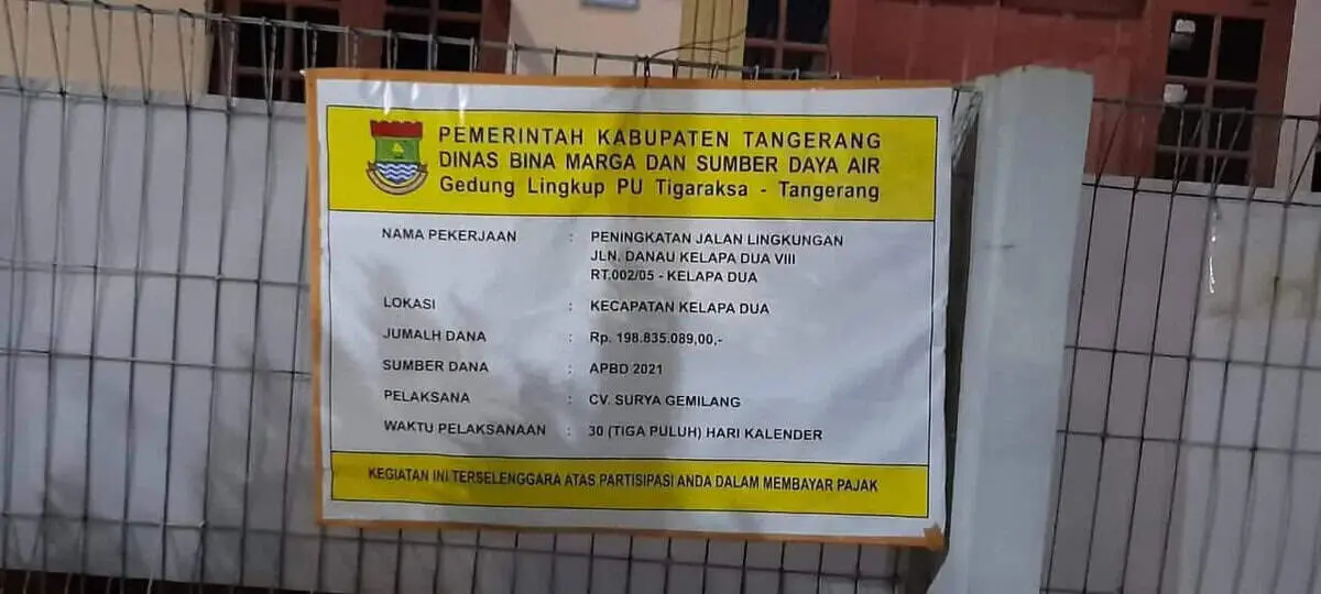 Diduga Tak Sesuai RAB, LSM LipanHam Layangkan Surat Somasi Diduga Tak Sesuai RAB, LSM LipanHam Layangkan Surat Somasi