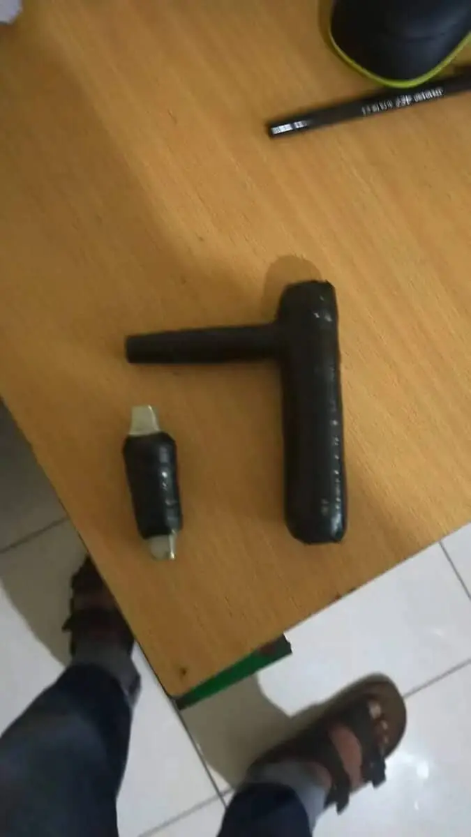 Gasak Motor Pengunjung Minimarket, Seorang Pria Dibekuk Polsek Panongan