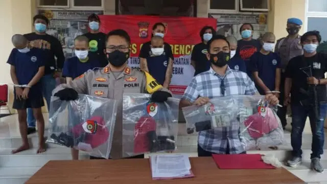 5 Kawanan Begal Berhasil di Ringkus Polres Lebak 5 Kawanan Begal Berhasil di Ringkus Polres Lebak