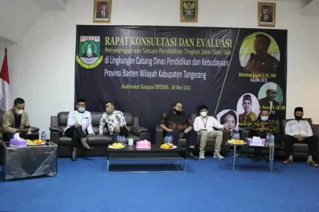 Fasilitasi Rapat Konsultasi dan Evaluasi, Rektor UNTARA : Kita Berikan Kesempatan Masyarakat Untuk Kuliah