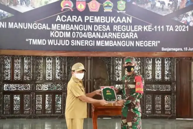 TMMD Reguler Ke-111 Kodim Banjarnegara Dimulai TMMD Reguler Ke-111 Kodim Banjarnegara Dimulai