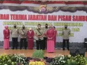 Usai Sertijab, 5 PJU dan Kapolres Laksanakan Pisah Sambut