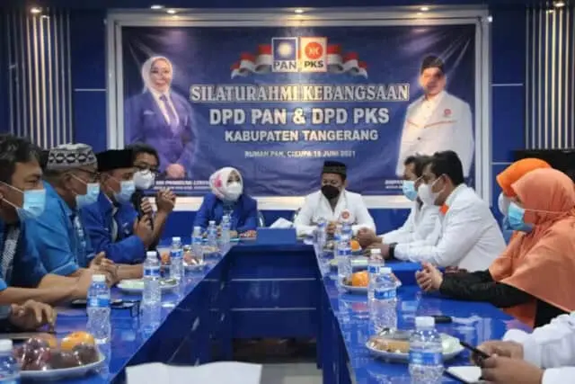 Jalin Silaturrahim Kebangsaan, DPTD PKS Kabupaten Tangerang Sambangi Kantor DPD PAN Jalin Silaturrahim Kebangsaan, DPTD PKS Kabupaten Tangerang Sambangi Kantor DPD PAN