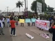 Buntut Penembakan Terhadap Wartawan, Puluhan Jurnalis Serang Raya Turun Kejalan Buntut Penembakan Terhadap Wartawan, Puluhan Jurnalis Serang Raya Turun Kejalan