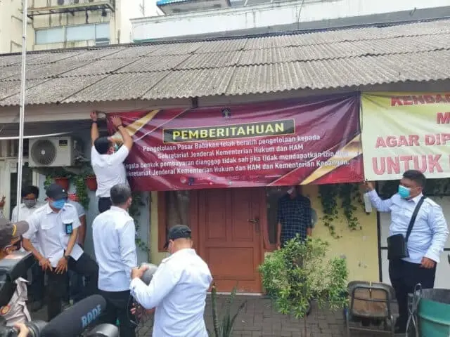 Kemenkumham Ambil Alih Pengelolaan Pasar Babakan Kota Tangerang Kemenkumham Ambil Alih Pengelolaan Pasar Babakan Kota Tangerang