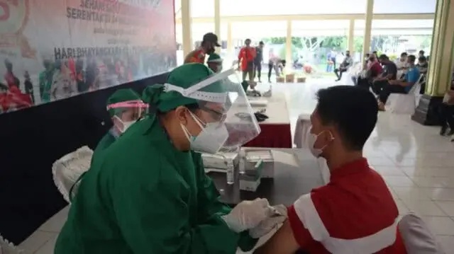 HUT Bhayangkara Ke 75 Polres Purworejo Gelar Vaksinasi Massal, 4100 Dosis Disiapkan HUT Bhayangkara Ke 75 Polres Purworejo Gelar Vaksinasi Massal, 4100 Dosis Disiapkan