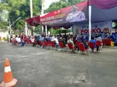 Peringati Hari Bhayangkara ke-75, Polsek Tebet Dirikan Gerai Vaksin Presisi Gratis Peringati Hari Bhayangkara ke-75, Polsek Tebet Dirikan Gerai Vaksin Presisi Gratis