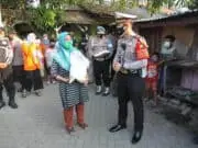 PPKM Darurat, Polresta Bandara Soetta Gelar Baksos di Kampung Rawabokor