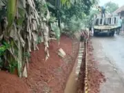 Tak Sesuai RAB, Pekerjaan Pemasangan U-ditch di Kampung Kacipet Disoal LSM