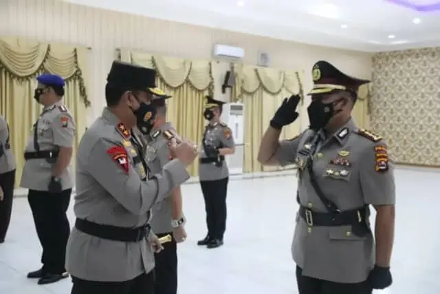 Kapolda Banten Lantik Pejabat Utama dan Kapolres