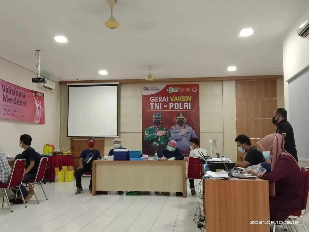 Polsek Kelapa Dua Kembali Gelar Vaksinasi Merdeka Tahap Satu dan Dua Polsek Kelapa Dua Kembali Gelar Vaksinasi Merdeka Tahap Satu dan Dua