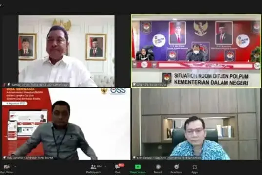 Kemendagri Terus Bangun Pemahaman Daerah soal UU Cipta Kerja Kemendagri Terus Bangun Pemahaman Daerah soal UU Cipta Kerja