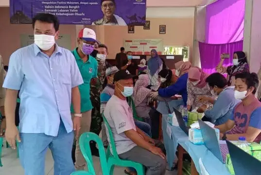 Gebyar Muharram, DPRD Fraksi PKB Gelar Vaksinasi Massal di Solear Gebyar Muharram, DPRD Fraksi PKB Gelar Vaksinasi Massal di Solear