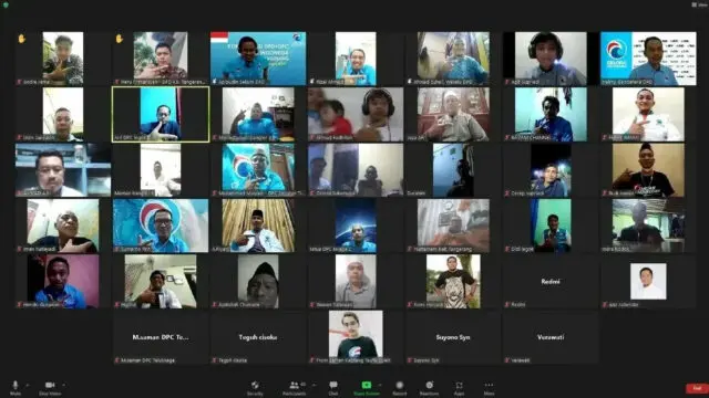 DPD Partai Gelora Kabupaten Tangerang Lakukan Konsolidasi Secara Virtual DPD Partai Gelora Kabupaten Tangerang Lakukan Konsolidasi Secara Virtual